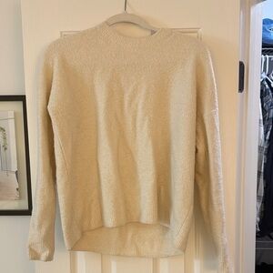 Banana Republic Women's Cream Crew Neck Sweater